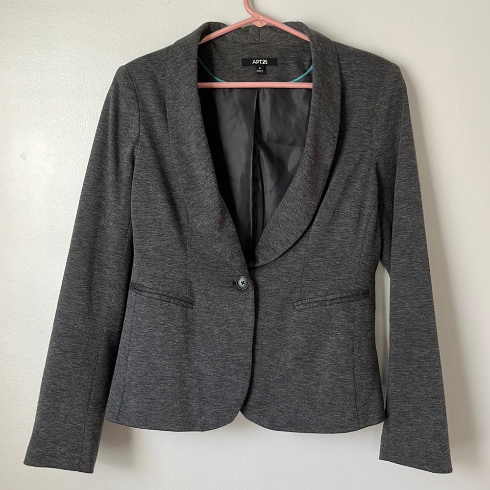 Apt. 9 blazer size medium, gray